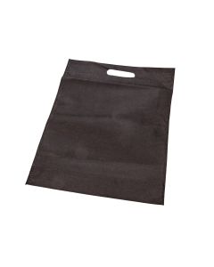 BOLSA FRISELINA RIÑON LISA 30*40CM NEGRA (10K-11) *20UNID