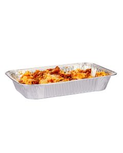 BANDEJA ALUMINIO VASSOI.F-2100 (1050CC) (15*23*4.5CM) *25UNID