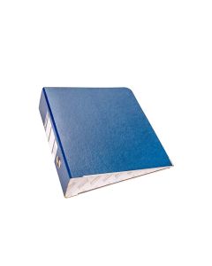 BIBLIORATO CARTON PLASTIFICADO FIBRACAP A4 LOMO 8CM AZUL (28*32CM) *UNID