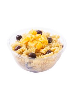 ENSALADERA REDONDA BANDEX PET CRISTAL 900CC (448B) (17*8CM) *110UNID