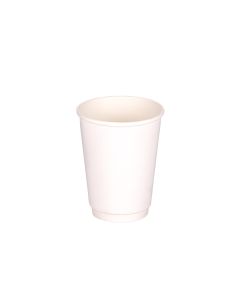 VASOS POLIPAPEL BO.BLANCO.14OZ DOBLE PARED (410CC) *100UNID