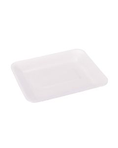 BANDEJA EXPANDIDO BLANCA ECO Nº619 (18*21.5*1.5CM) BULTO *400UNID