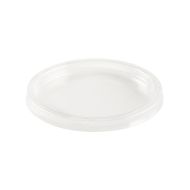 TAPA COMPOTERA PLASTICA CRISTAL 200CC *50UNID