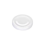 TAPA FRASCO VIDRIO 48MM AXIAL BLANCA (METAL) PACK *20UNID