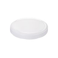 TAPA FRASCO VIDRIO.110MM AXIAL BLANCA (METAL) PACK *4UNID