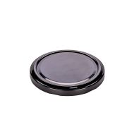 TAPA FRASCO VIDRIO 82MM AXIAL NEGRA (METAL) PACK *12UNID