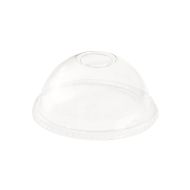 TAPA VASO PLASTICO FRAPPE PET DARNEL (DOMO SORBETE) PARA 9/12/16/20OZ *50UNID