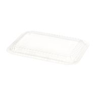 TAPA BANDEJA ALUMINIO DARNEL F-75 (CRISTAL PET) PAQ*100UNID.