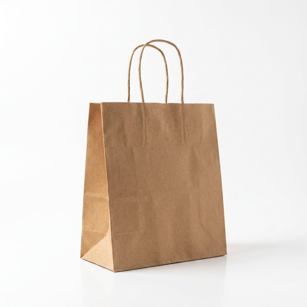 BOLSA BOUTIQUE PAPEL KRAFT 22*10*24CM *UNID